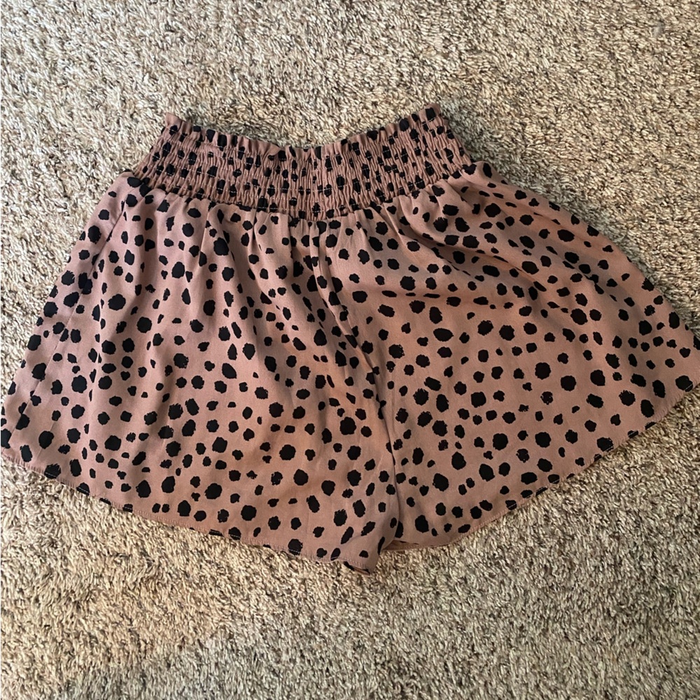 Animal Print Skort